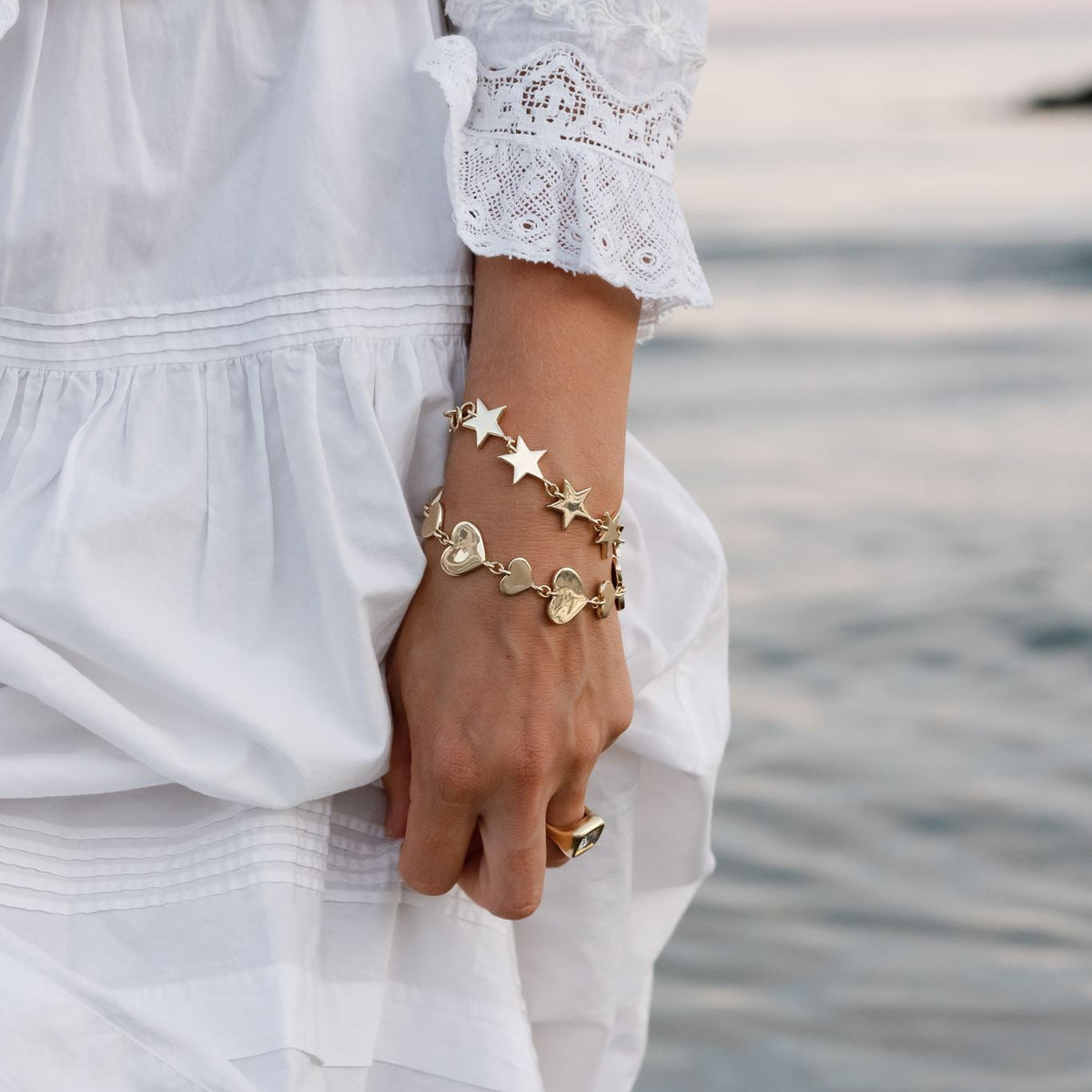The Mixed Heart Bracelet