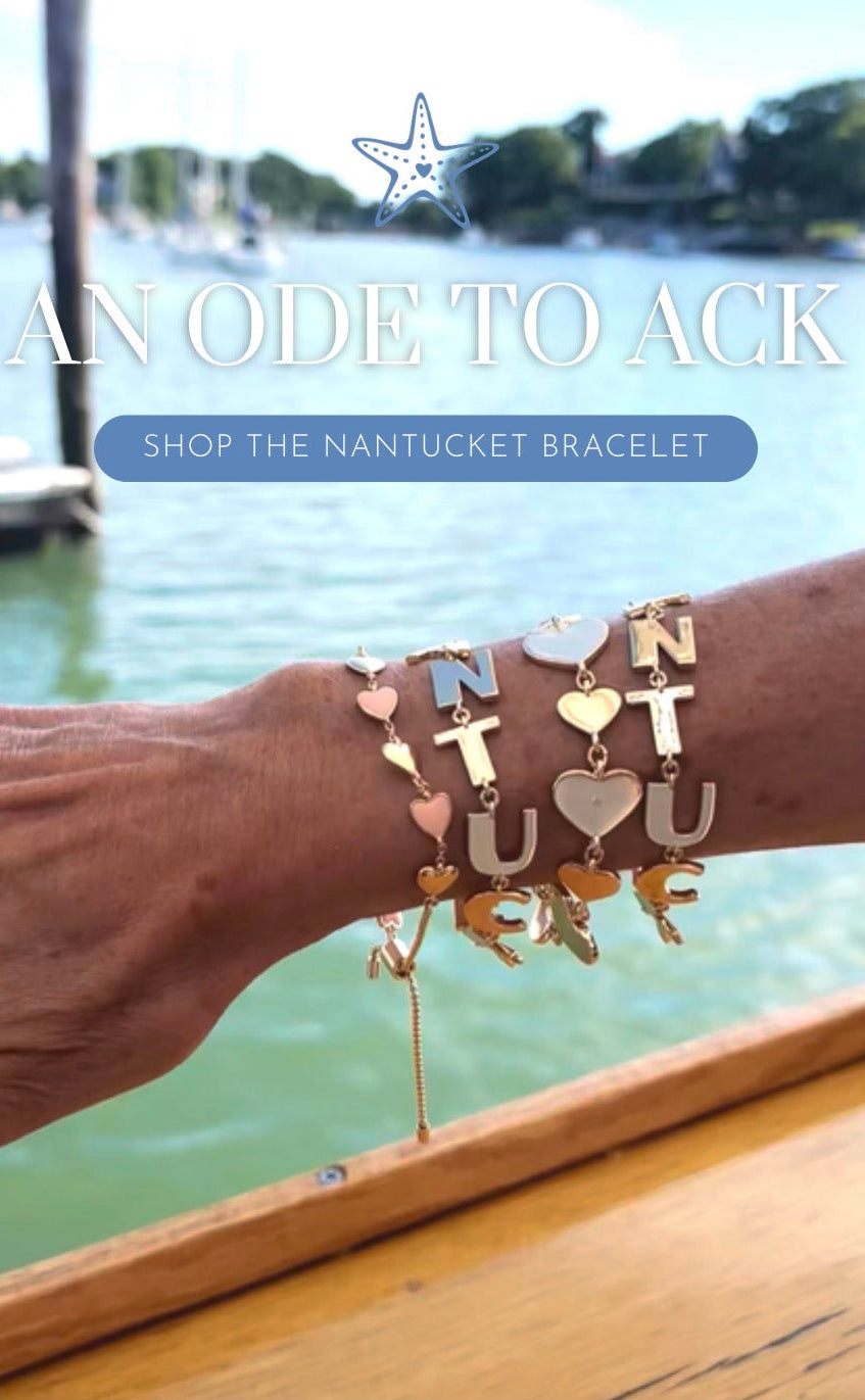 Nantucket Letter Bracelet