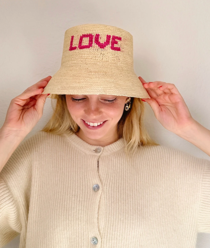 Hey Gray Lady x Rachol LOVE Hat