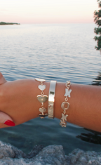 The XOXO Letter Bracelet
