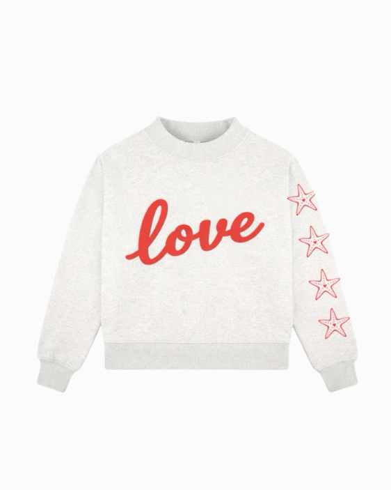 The LOVE Mock Neck Sweatshirt