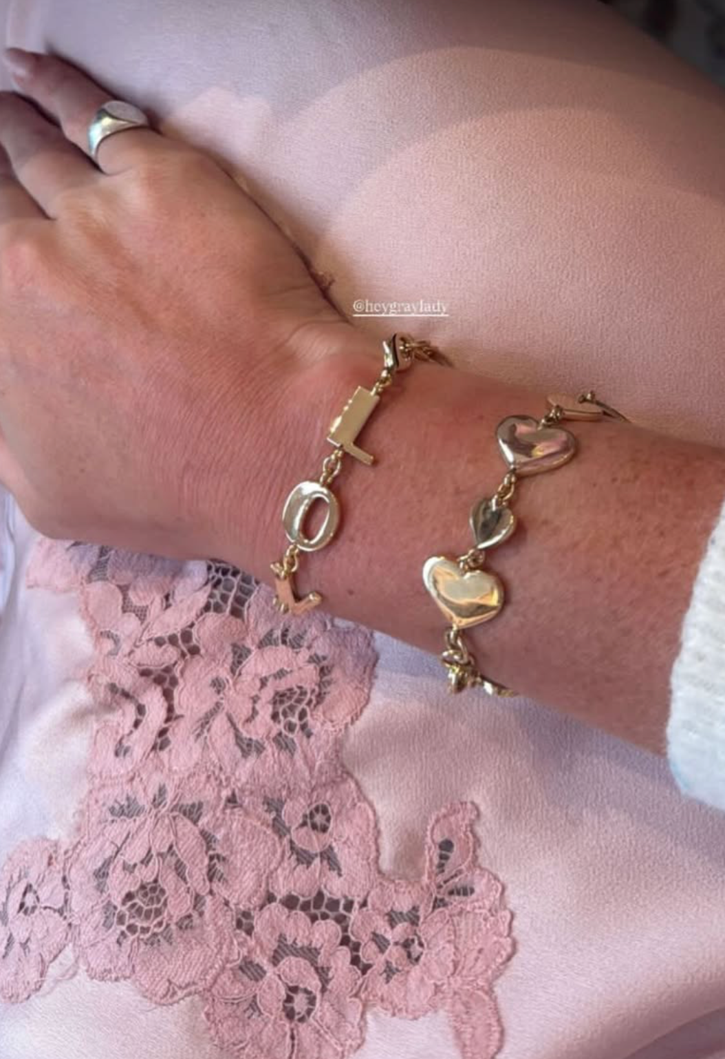 The Mixed Heart Bracelet